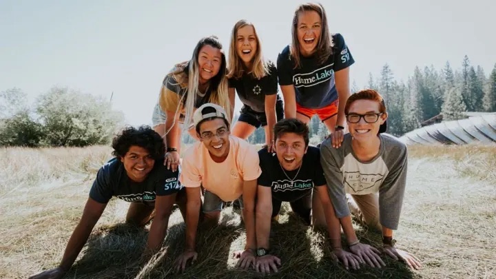 A few of the hundreds who serve each summer at Hume.