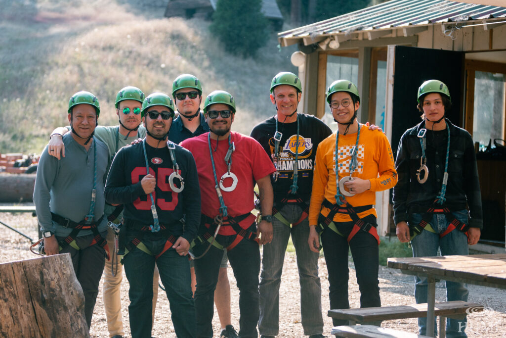 Group of men at a Men's Retreat