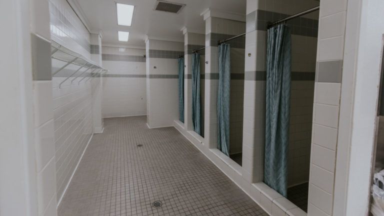 Hume SoCal Dorm Showers