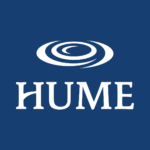 Hume Logo Hume Ripple Blue Square